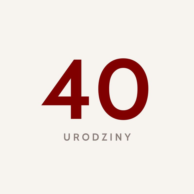 Koszulki na 40 urodziny