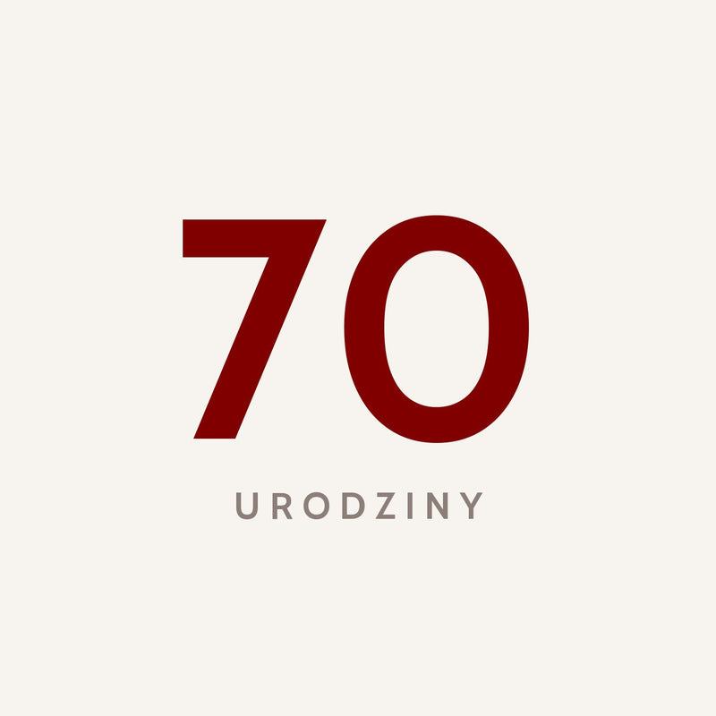 Koszulki na 70 urodziny