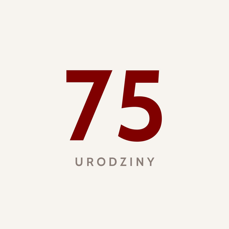 Koszulki na 75 urodziny