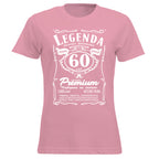 60 Urodziny DAMSKA - Legenda. Koszulka urodzinowa na 60 Lat dla kobiet inspirowana Jack Daniels